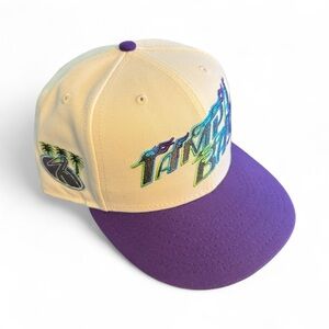 New Era Tampa Bay Rays Custom 59fifty 7-1/2